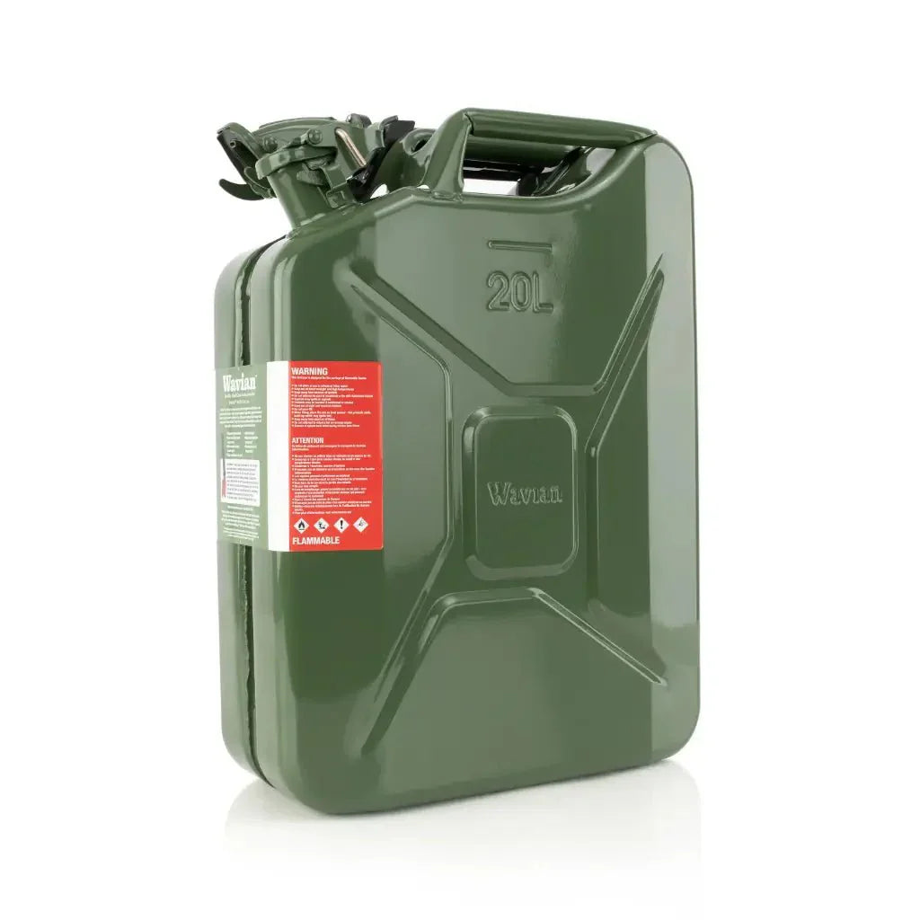 Wavian Jerry Can 20L NATO Fuel Can | 5.3 Gallon Steel