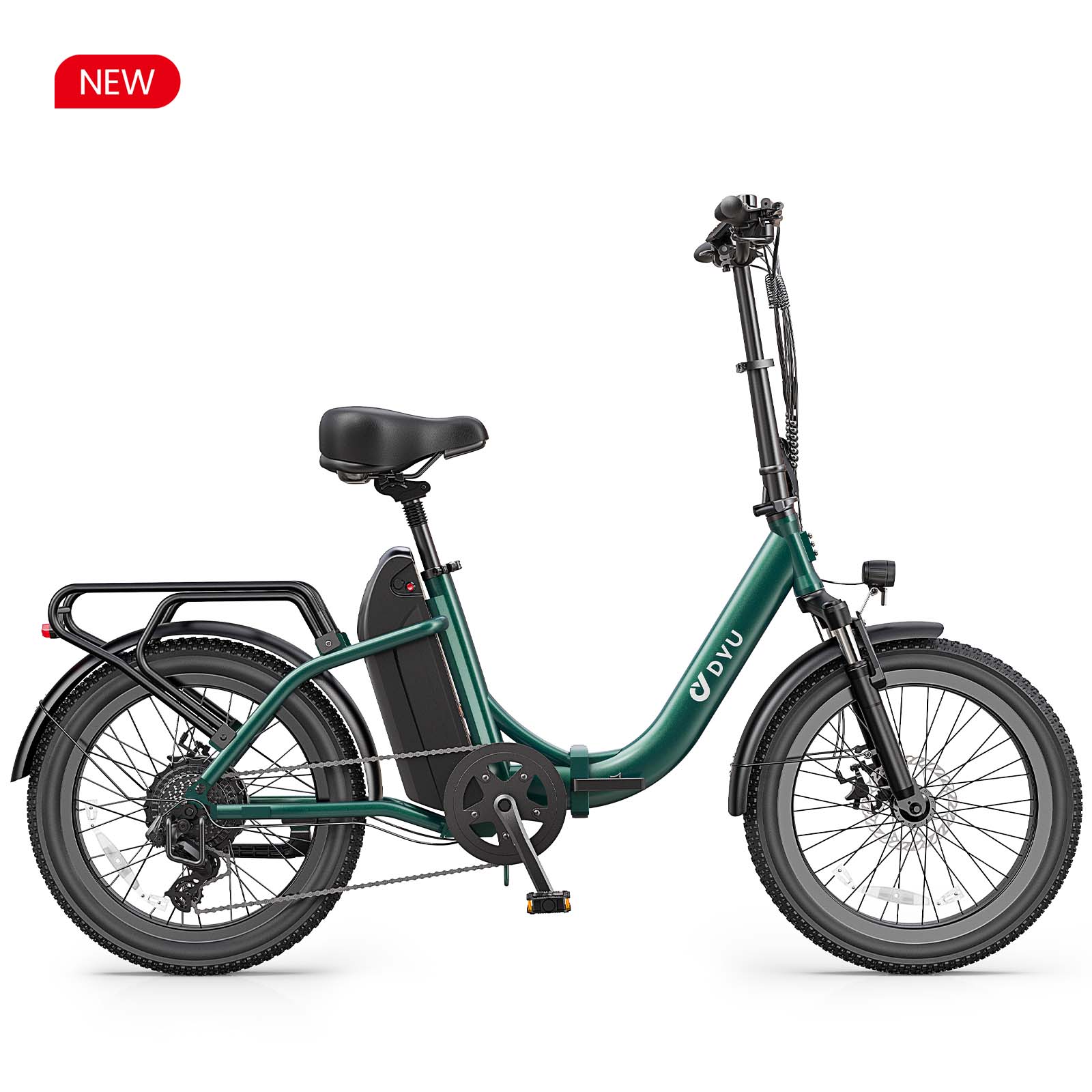 Folding Electric Bike DYU C9 250W Motor, 48V 15.6Ah Battery