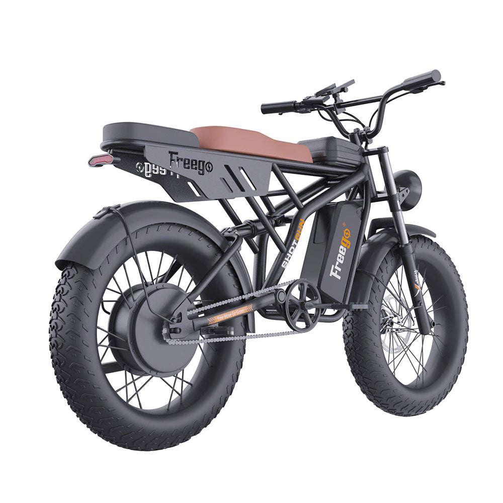 Freego Shotgun Prime F2 Pro Electric Cargo Bike UL2849 CERTIFIED 48v 22.5AH 1400watt 31-50 miles per charge 28mph Renovomotors