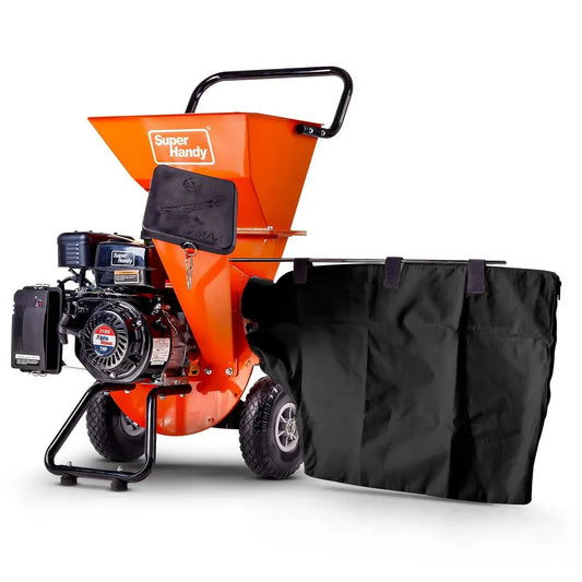 Wood Chipper Pro - 7HP 212CC, 3" Max Branch Capacity Renovomotors
