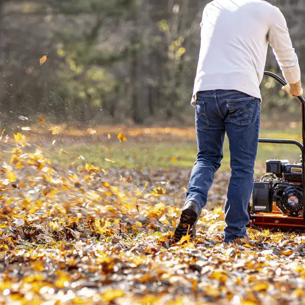 Walk-Behind Gas Leaf Blower - 7HP 209CC, 1270 CFM Renovomotors