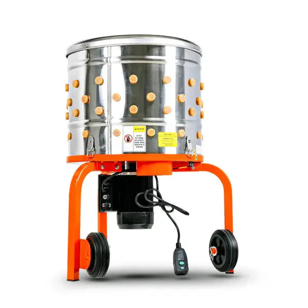 Chicken Plucker, Poultry Defeather Machine - 120V Corded Renovomotors