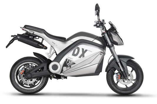 DX Electric Motorcycle Dual Removable Battery Motorcycle-Style eBike | Off Road Use Only
