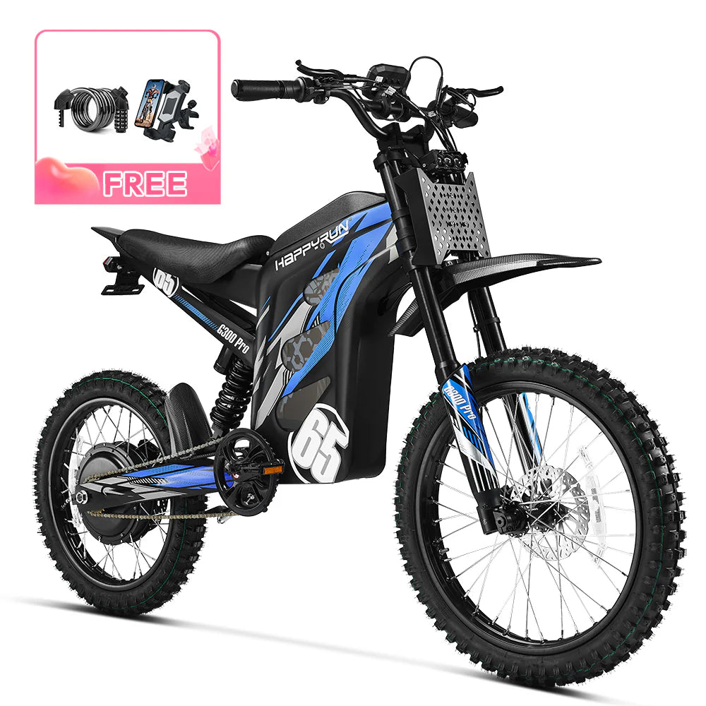 HappyRun G300 Pro 6500W Electric Dirt Bike