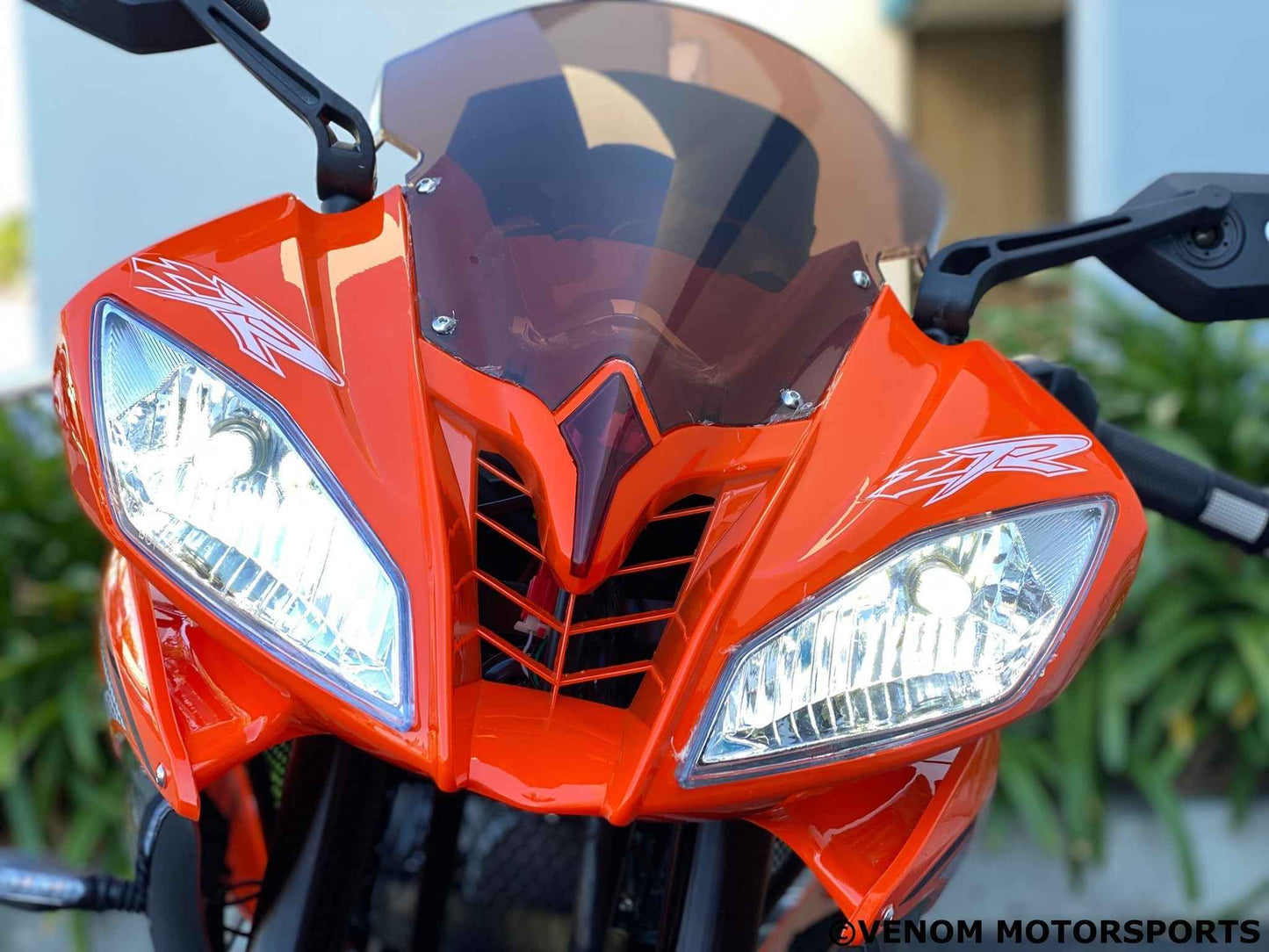 VENOM X18, 50cc MOTORCYCLE,AUTO TRANSMISSION,CAPACITY-250LBS,SPEED-40MPH,BLACK