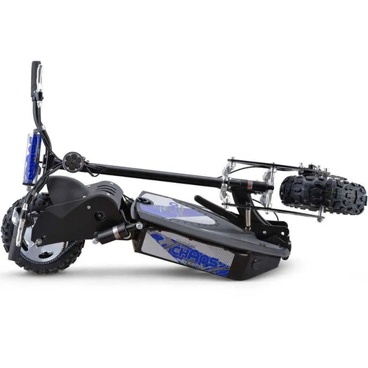 MotoTec Chaos 2000w 60v Lithium Electric Scooter Black My Store