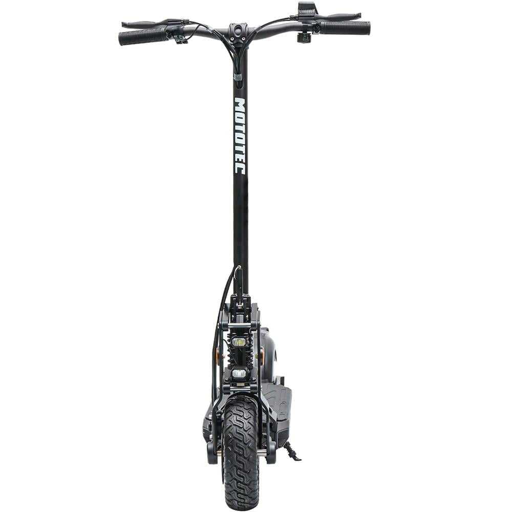 MotoTec scooter Free Ride 48v 600w Lithium Electric Scooter Black