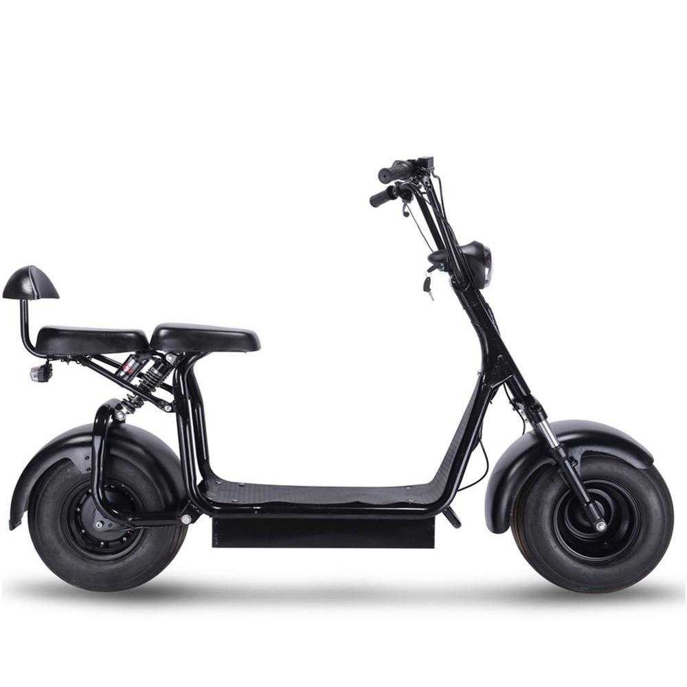 MotoTec Knockout Electric Scooter Fat tire60v 1000w Capacity 450 lbs Top Speed:25mph