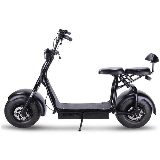MotoTec Knockout Electric Scooter Fat tire60v 1000w/Off Road Use Only