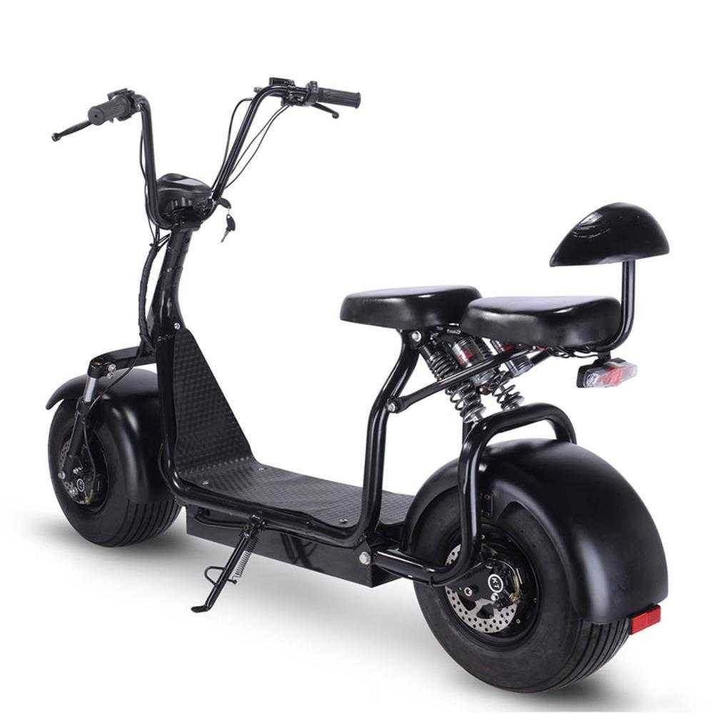 MotoTec Knockout Electric Scooter Fat tire60v 1000w Capacity 450 lbs Top Speed:25mph