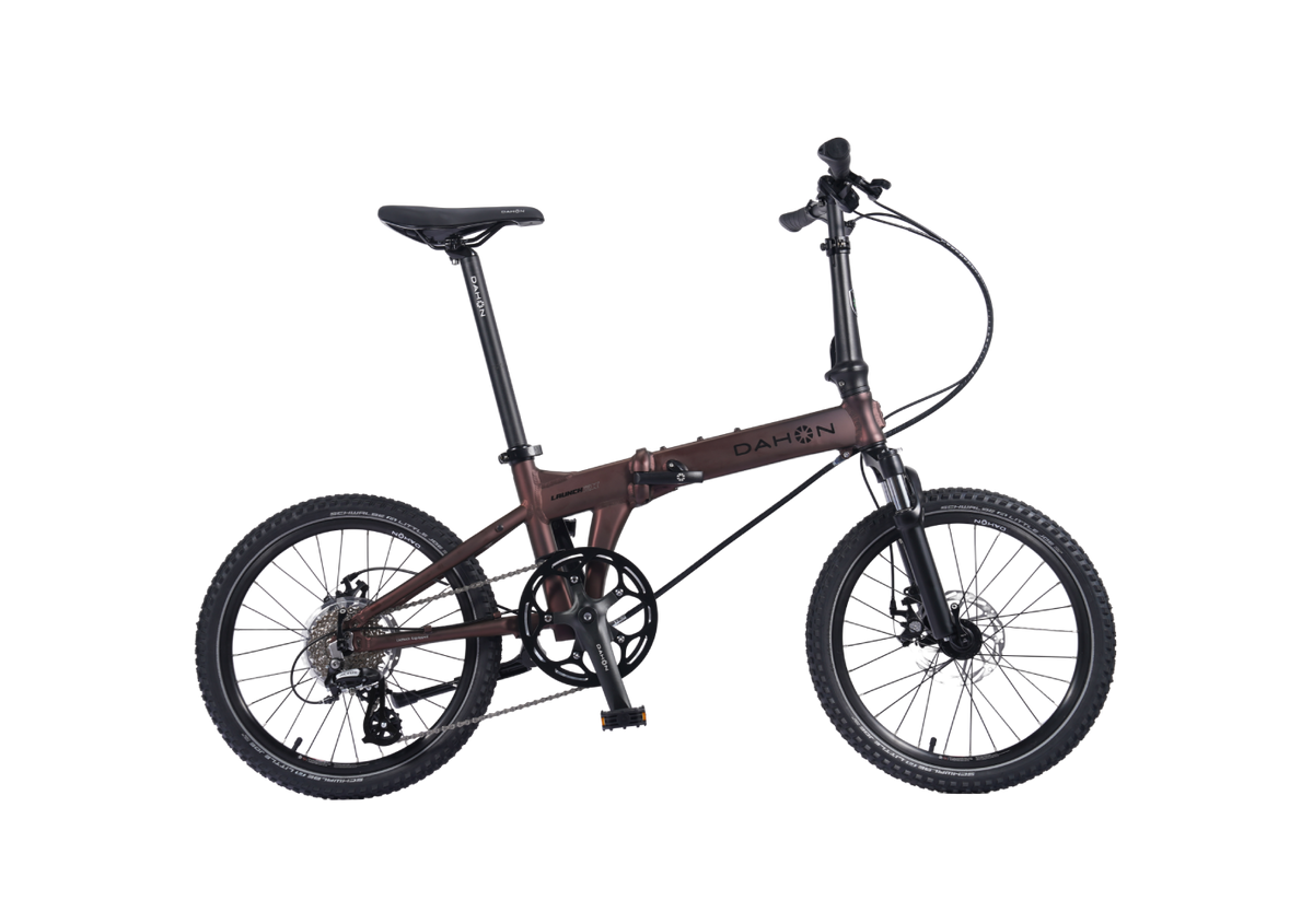 Dahon Launch EX Folding Bike – Suspension Fork & Disc Brakes