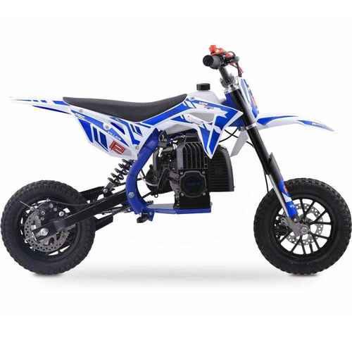Mototec Villain 52cc 2-Stroke Kids Gas Dirt Bike,Tires:12.5x2.75,Max Rider Weight: 165 lbs,Top Speed: 20 mph