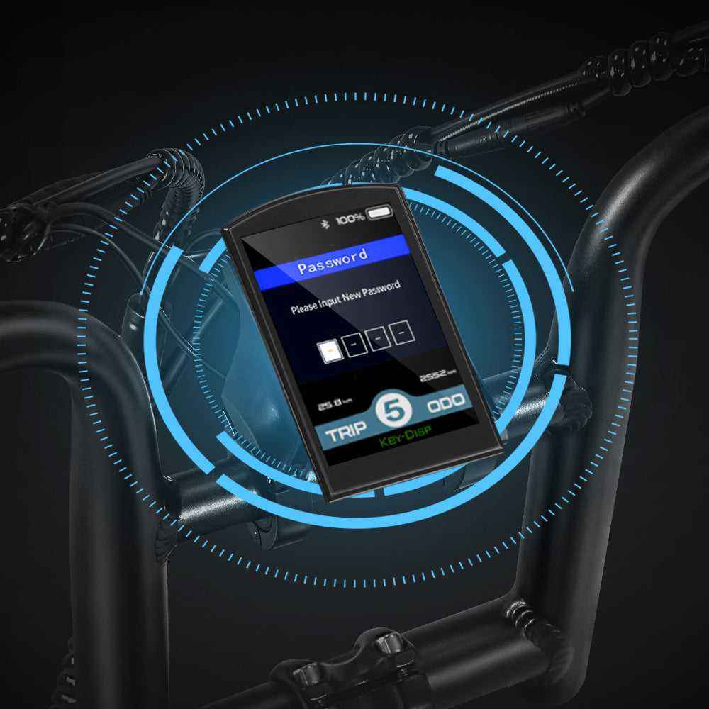 Wallke H9 AWD EBike 3200w 60/82Ah AWD FOLDING Dual Motor E-bike|Samsung battery-82Ah/3936Wh|App Smart Display|Top Speed-34mph