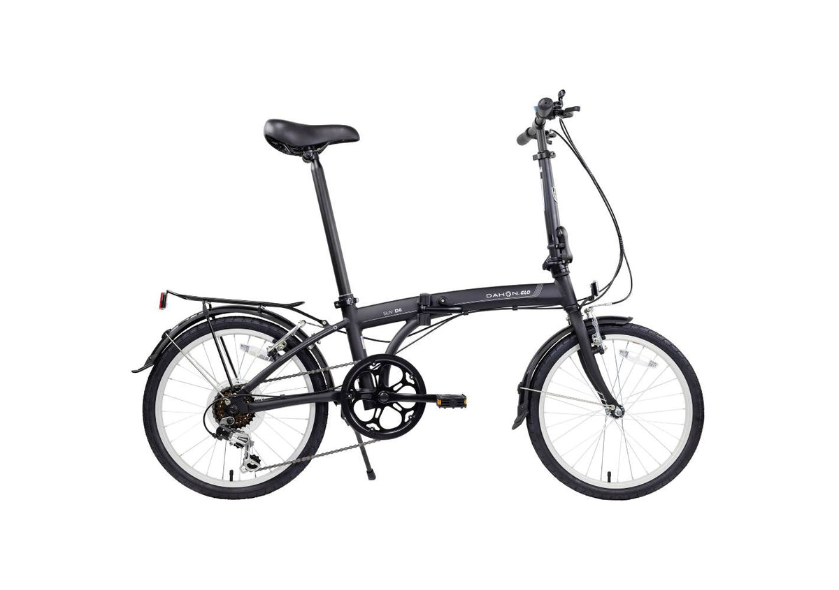 Dahon SUV D6 Folding Bike โ 6-Speed with Rack & Fenders