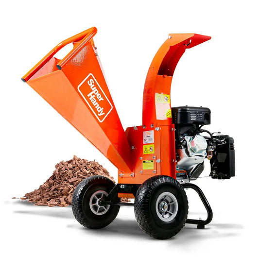 Wood Chipper Mini - 7HP 212CC, 3" Max Branch Capacity Renovomotors