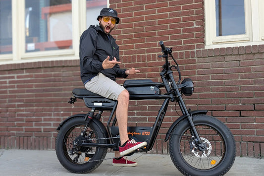Riding times GT33 Cargo Electric Bike | 1350W Motor, 48V 27Ah Battery, 31 MPH
