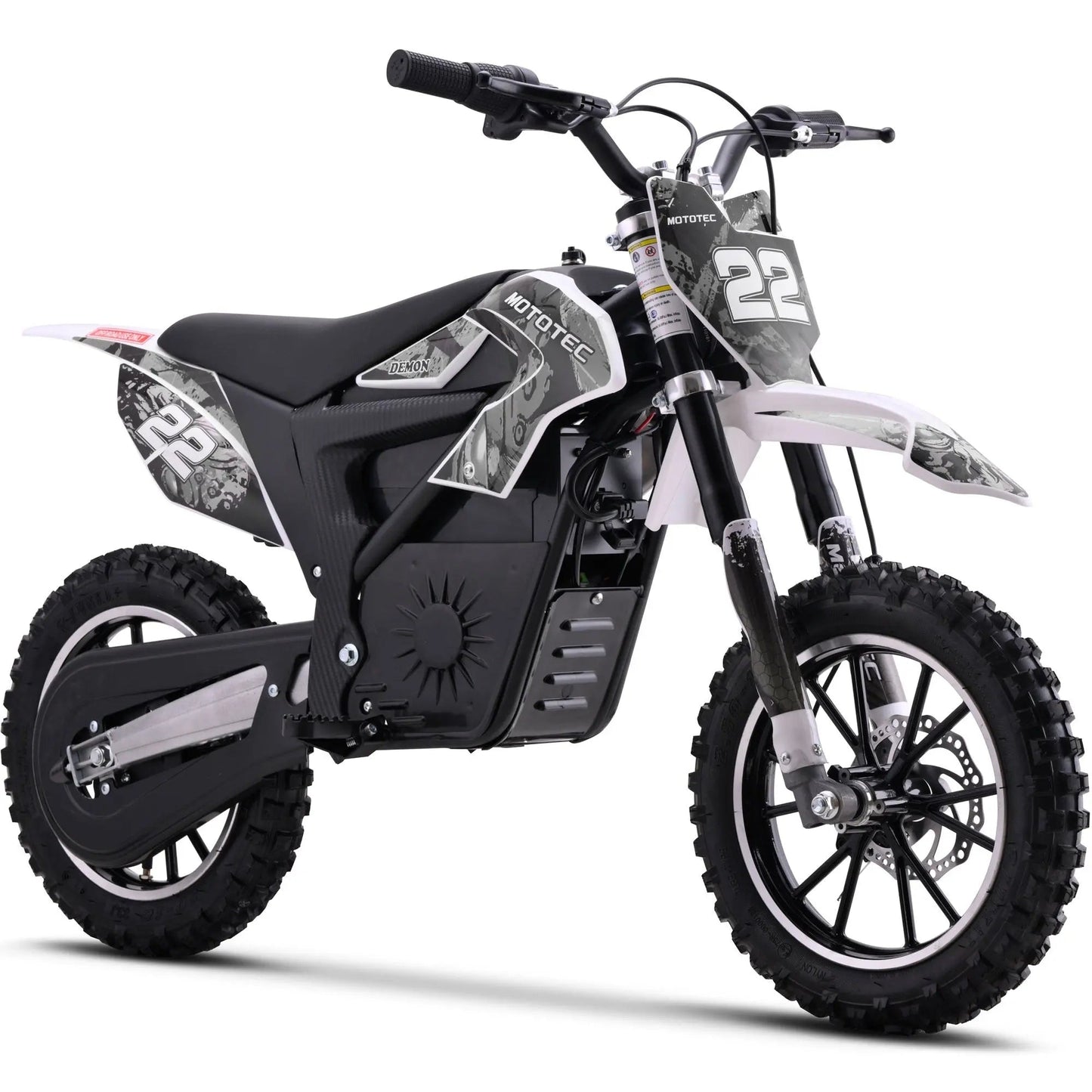 MotoTec 36v 790w Demon Electric Dirt Bike Lithium Renovomotors