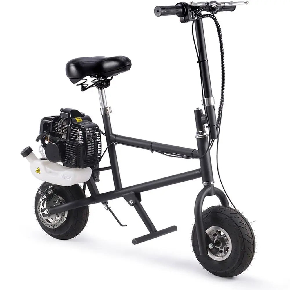 MotoTec 49cc Gas Mini Bike Black/Off Road Use Only Mototec