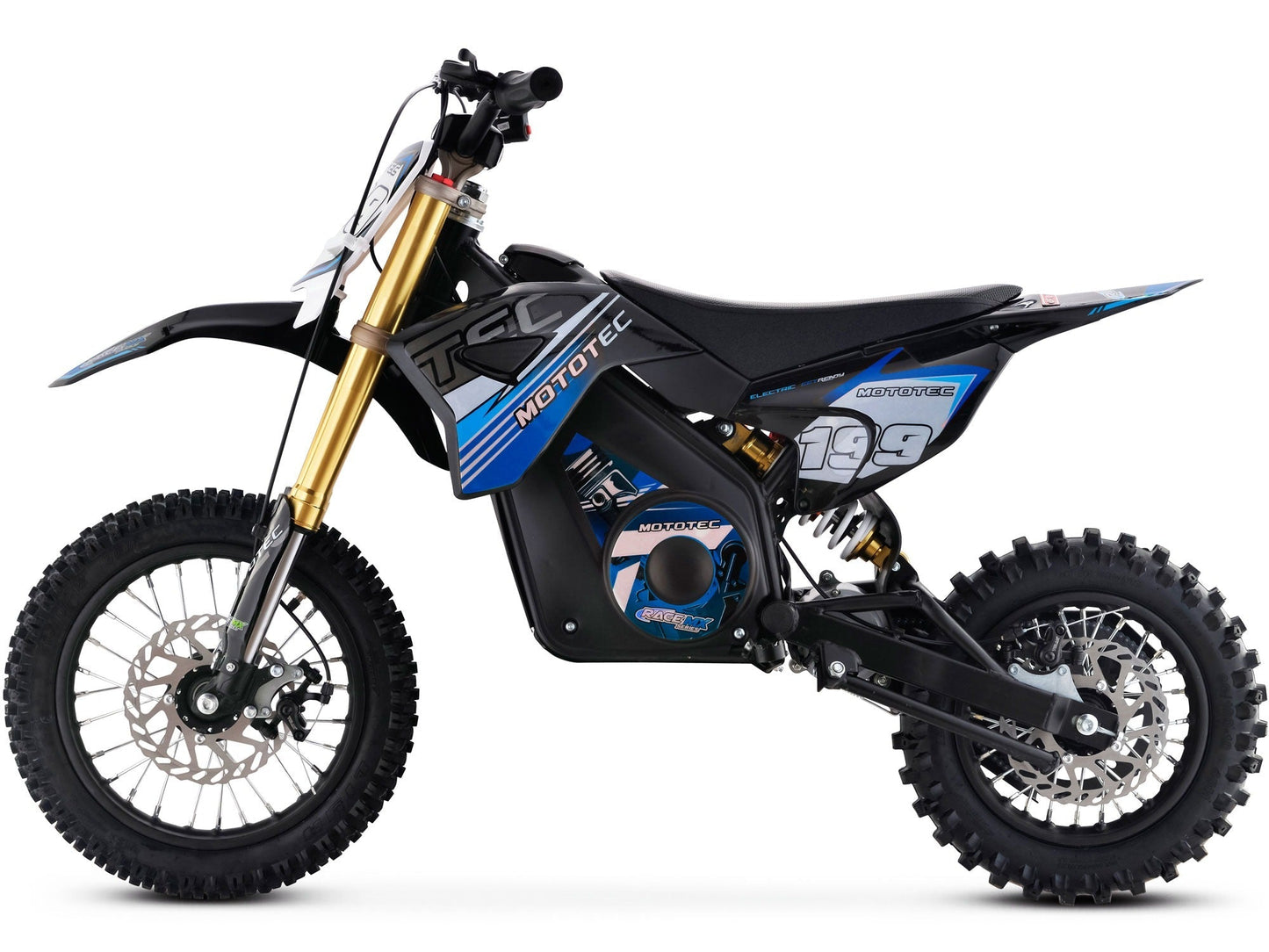 MotoTec 36v 1200w Pro Electric Dirt Bike Lithium Mototec