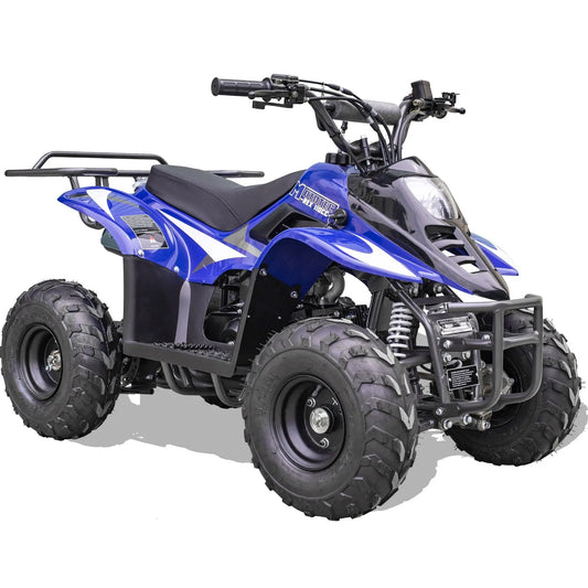 MotoTec Rex 110cc 4-Stroke Kids Gas ATV Black/Off Road Use Only MotoTec