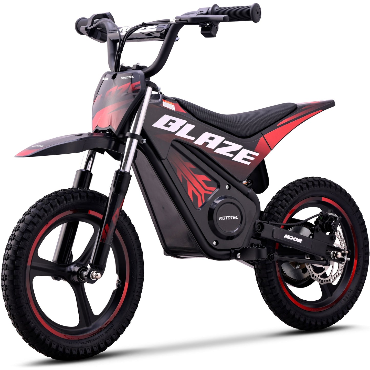 MotoTec 36V 350W Blaze Electric Dirt Bike for Kids & Teens β 15.5 MPH
