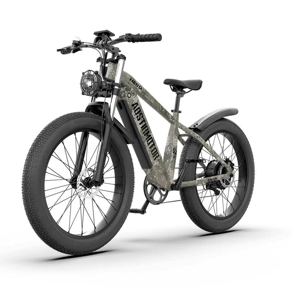 Aostirmotor Off-road Electric Bike Hero|1000w motor|52v20ah|Torque-85N.N - Renovomotors