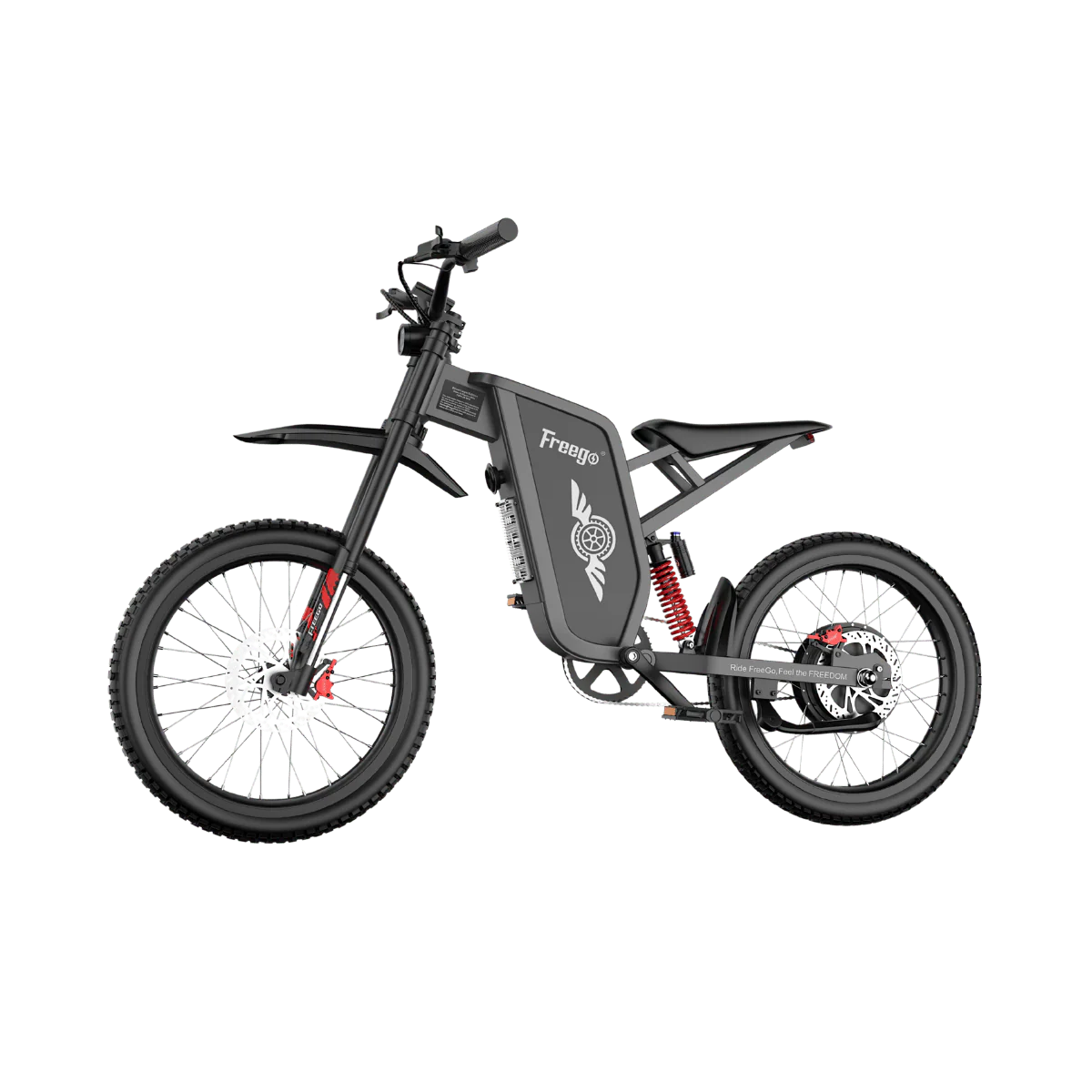 Freego X1 Electric Dirt Bike | 1500W Motor, 60V 25Ah Battery, 37 MPH