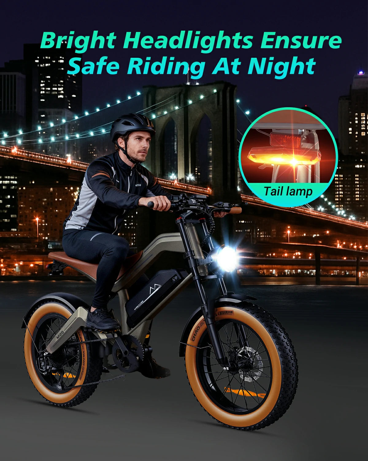 DYU M20 Long Range E-Bike | 100 Miles | Save $600 DYU