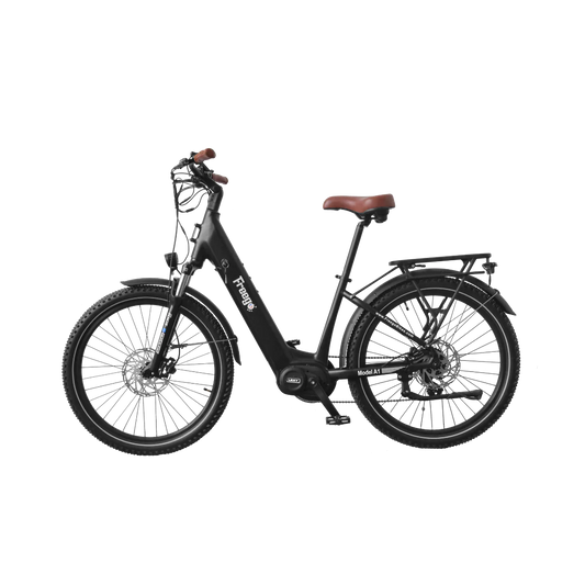 Freego City Flow A1 eBike | 500W Mid-Drive Motor, 48V 15Ah Battery, 28 MPH