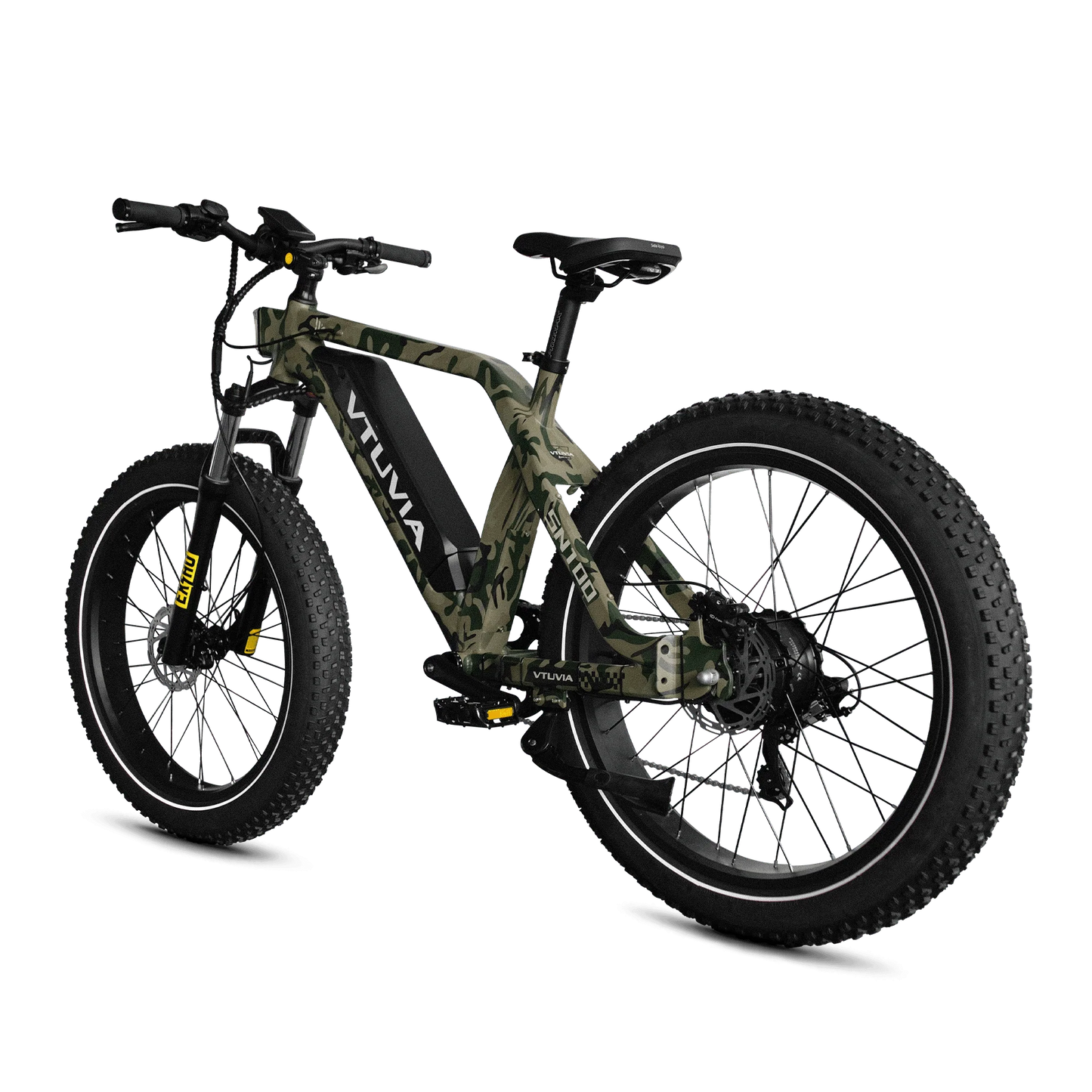 Vtuvia SN100 Ebike|750W Motor|70 Miles Max Range|672Wh LG Battery|400 Lbs Max Load|26x4" Tires|Torque Sensor|2-Year Warranty|Free $252 Gift Pack!