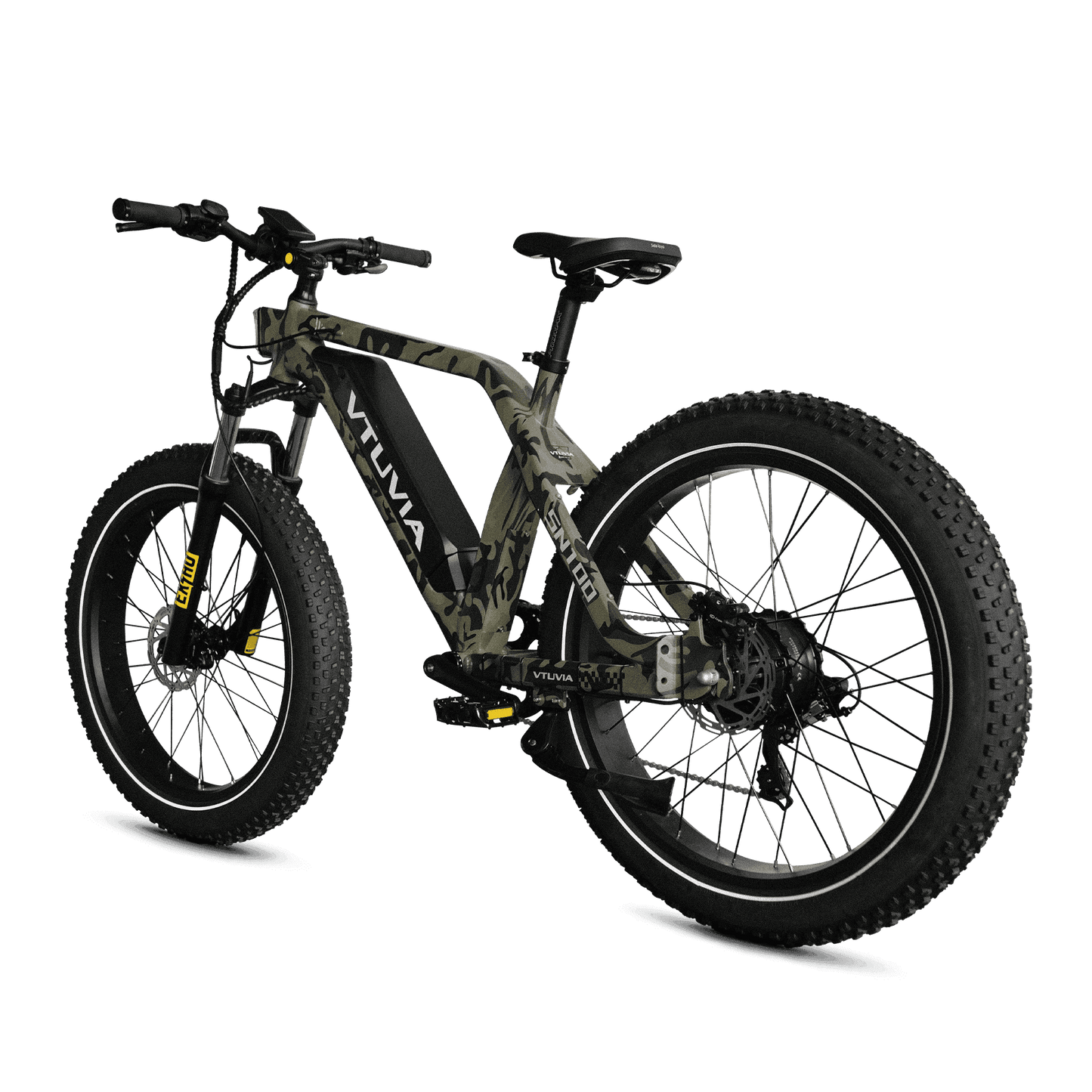 Vtuvia SN100 Ebike|750W Motor|70 Miles Max Range|672Wh LG Battery|400 Lbs Max Load|26x4" Tires|Torque Sensor|2-Year Warranty|Free $252 Gift Pack!