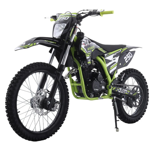 X-PRO Knight 250 Dirt Bike | 223.6cc | 60+ MPH | 5-Speed Manual