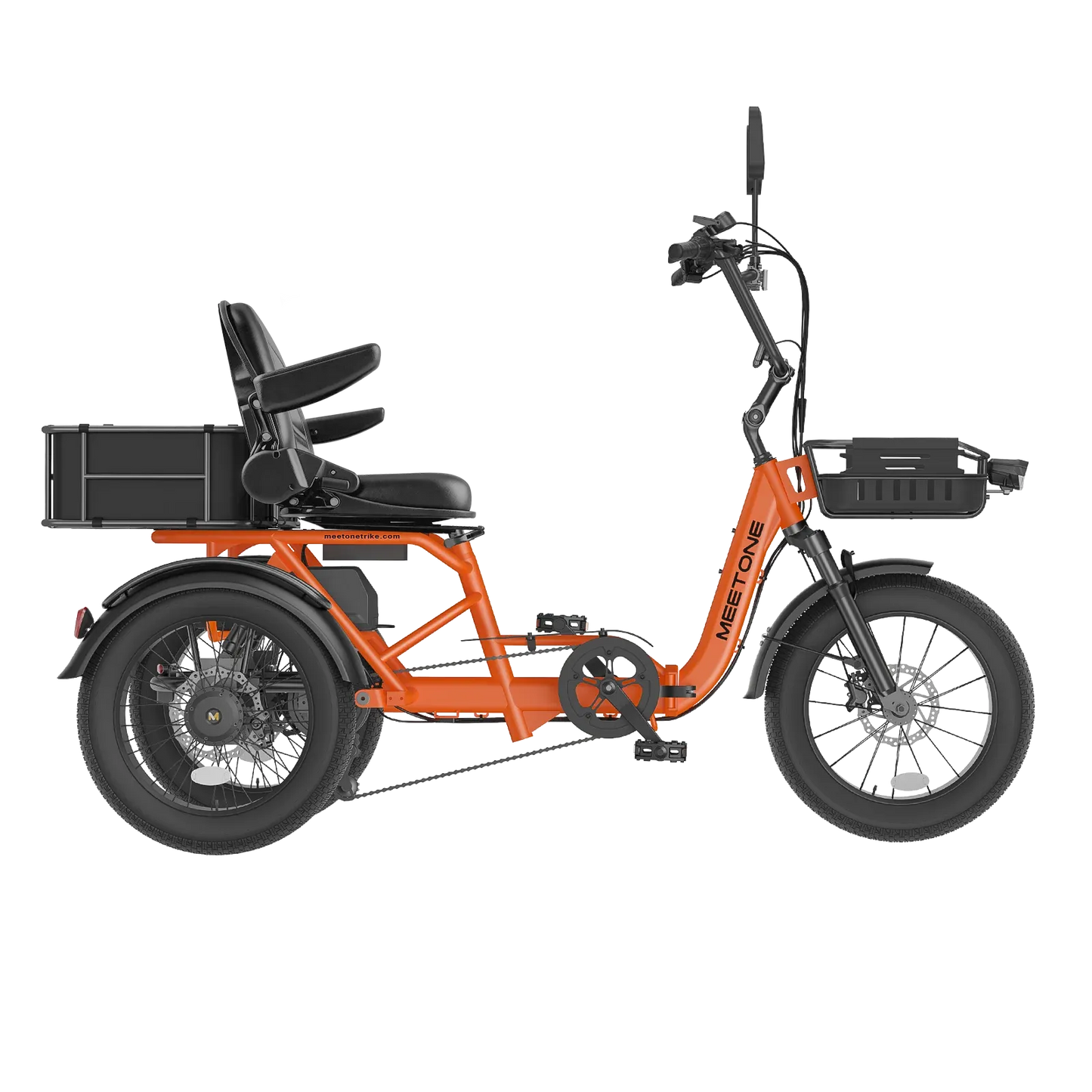 Meet One Breeze Pro 2.0 Electric Trike|Full Suspension Fat Tire E-Trike