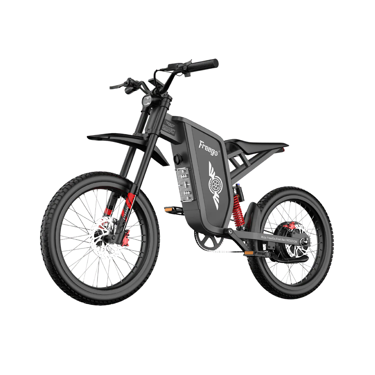 Freego X1 Electric Dirt Bike | 1500W Motor, 60V 25Ah Battery, 37 MPH