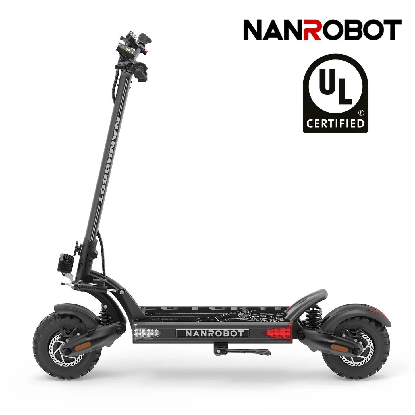 NANROBOT LS7+ 72V Electric Scooter | Dual 3000W Motors, 74 MPH, 81 Mile Range