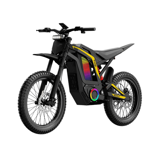 Freego Nova 4 Mid-Drive Electric Dirt Bike | 6000W Peak Motor, 45 MPH, 60V 30Ah Battery