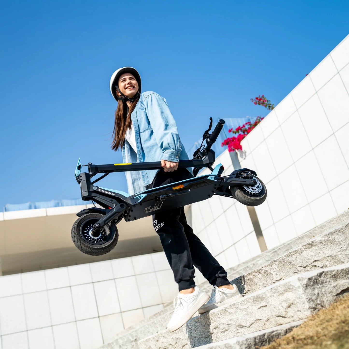 Kaabo Urban Electric Scooter – 500W Motor, 40km Range, Dual Suspension