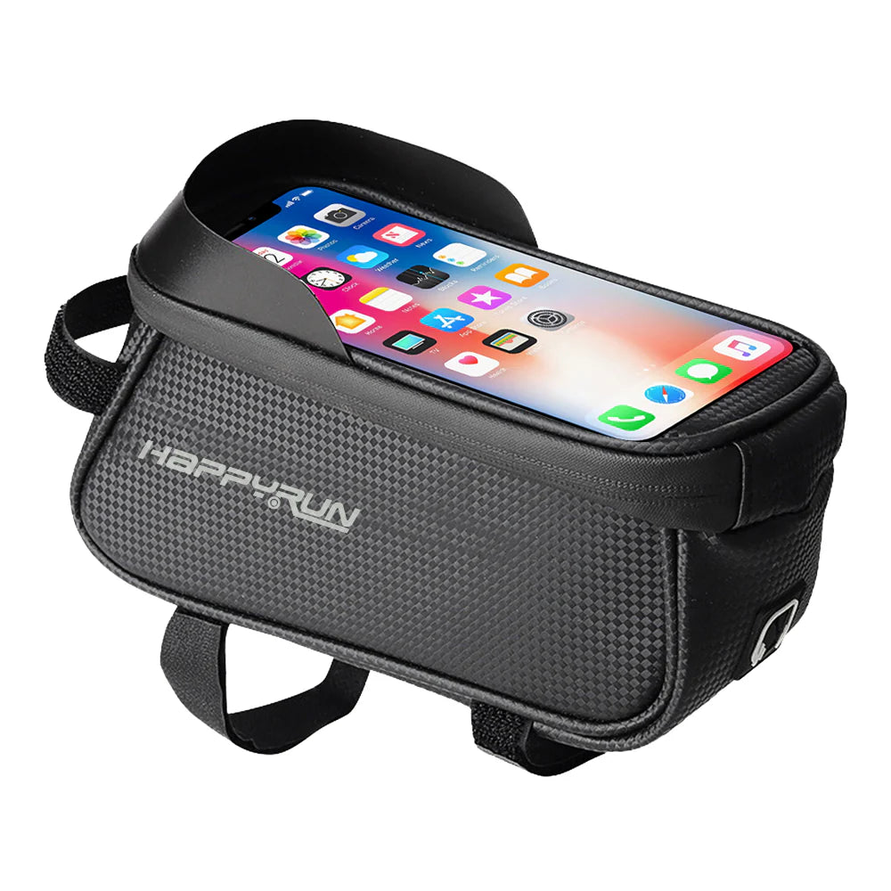HappyRun eBike Phone Mount Bag | Waterproof Holder