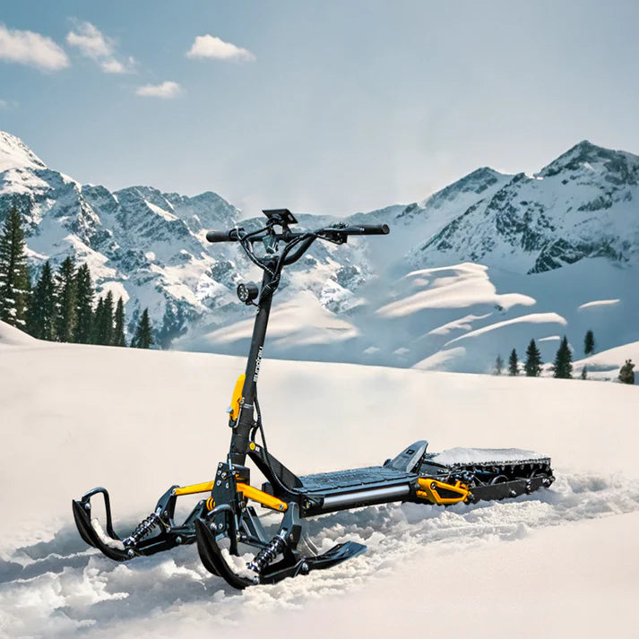 ICEX 1.0 Snow Scooter | 2000W Motor, Dual Sled Design & Full Suspension