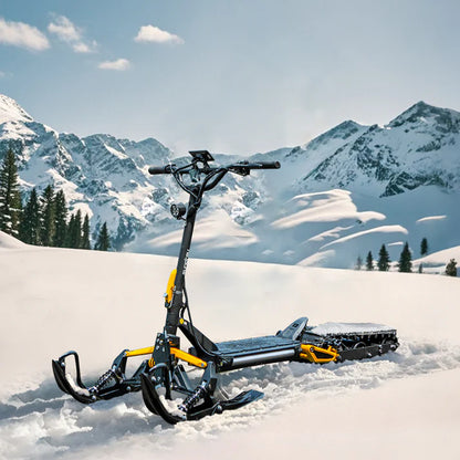 ICEX 1.0 Snow Scooter | 2000W Motor, Dual Sled Design & Full Suspension