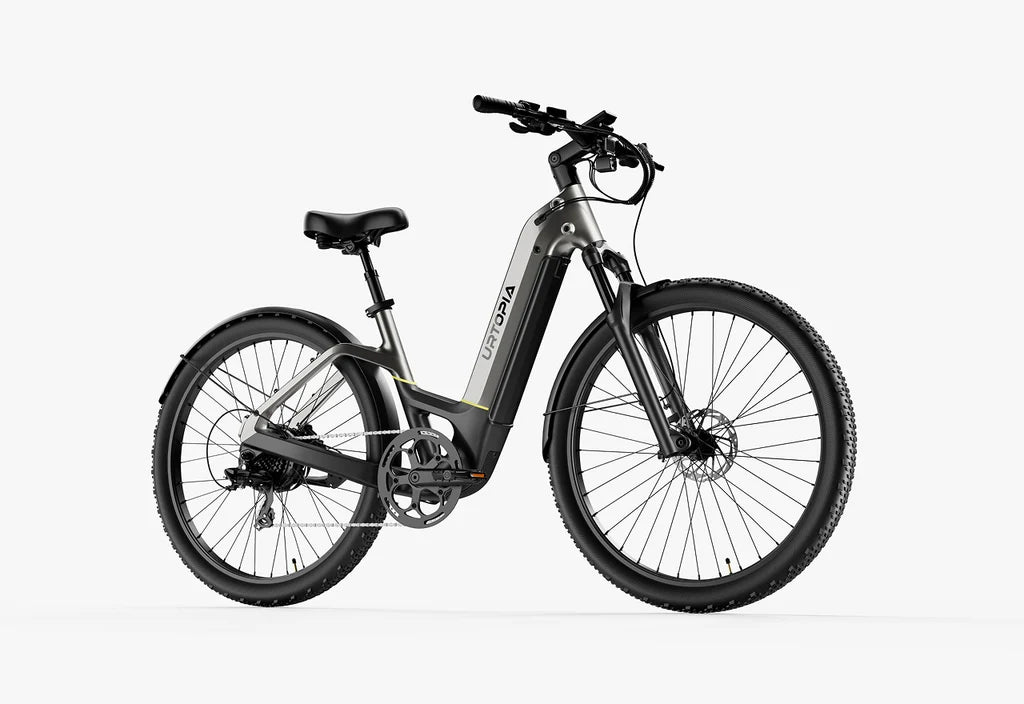 Urtopia Carbon Atom E-Bike - Silver