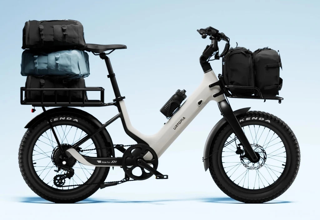 Urtopia Carbon Joy Ultra E-Bike (Low Handlebar) - White