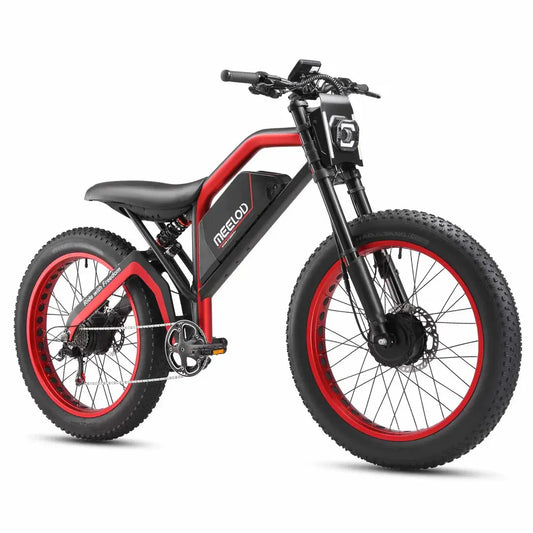 MEELOD XT600DL Electric Bike | 100 Mile Range, 40 MPH Speed