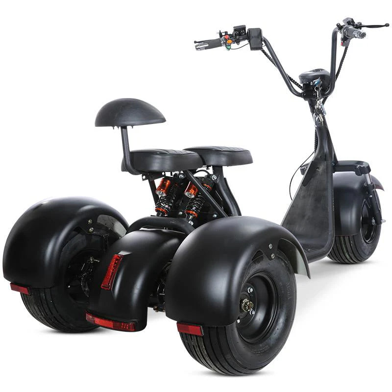 SoverSky T7.0 Electric Fat Tire Mobility Trike | 2000W Electric Trike Scooter