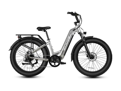 Velowave Ranger Step-Thru 3.0 Electric Bike | 750W Fat Tire eBike with 48V 20Ah Battery