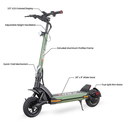 EMOVE Cruiser V2 – 52V and 60V Quad Suspension 62-Mile Long-Range Electric Scooter - Image 6