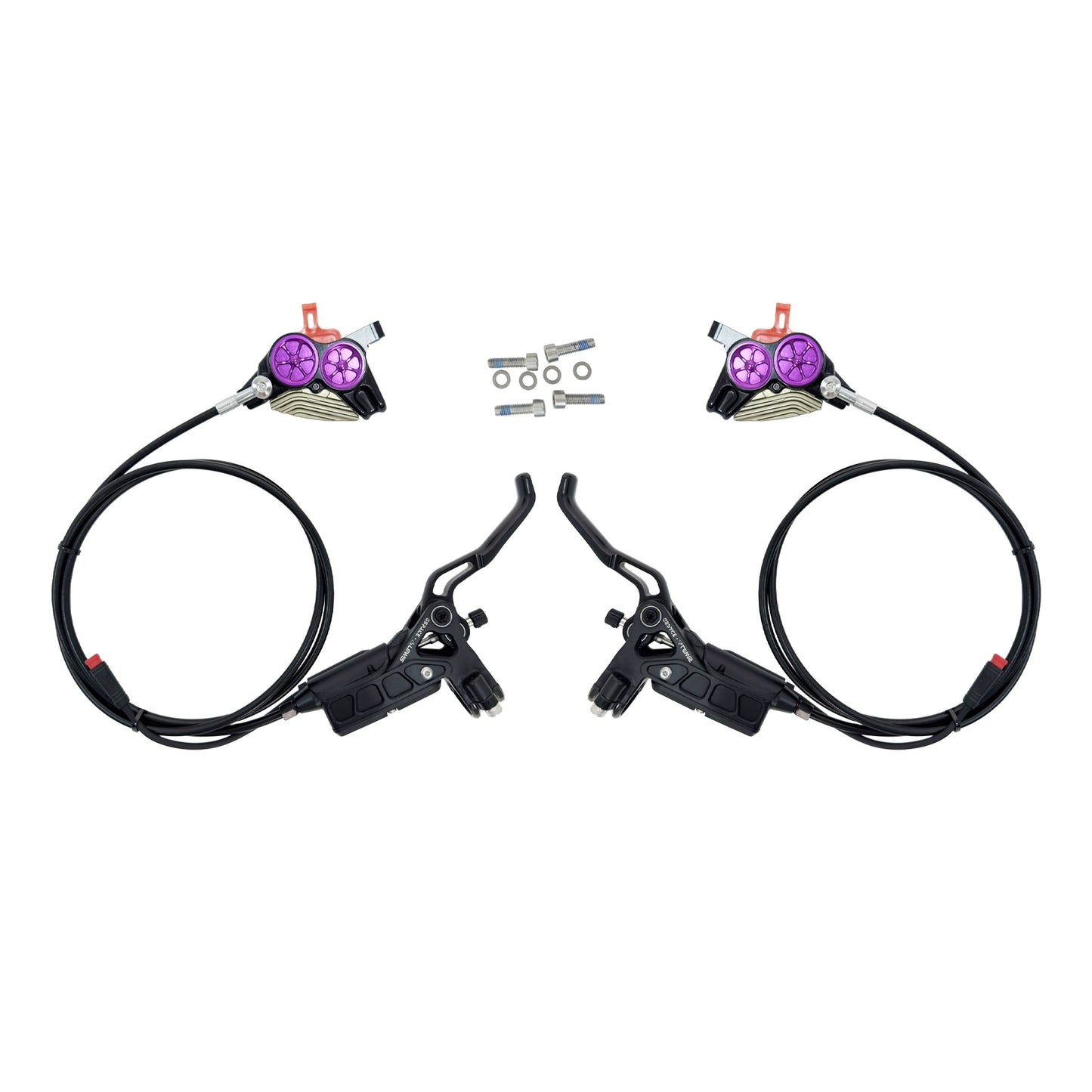 LEWIS 4-Piston Hydraulic Oil Brake: Suitable for GSPACE Mars Series Scooter Upgrade