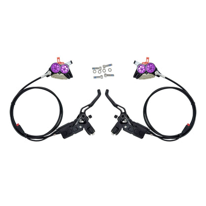 LEWIS 4-Piston Hydraulic Oil Brake: Suitable for GSPACE Mars Series Scooter Upgrade