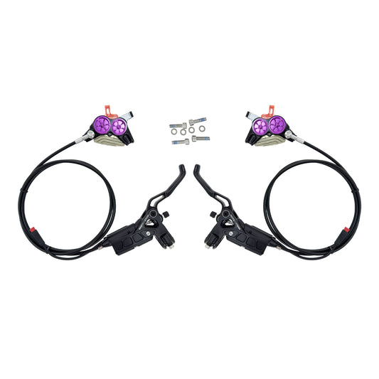 LEWIS 4-Piston Hydraulic Oil Brake: Suitable for GSPACE Mars Series Scooter Upgrade