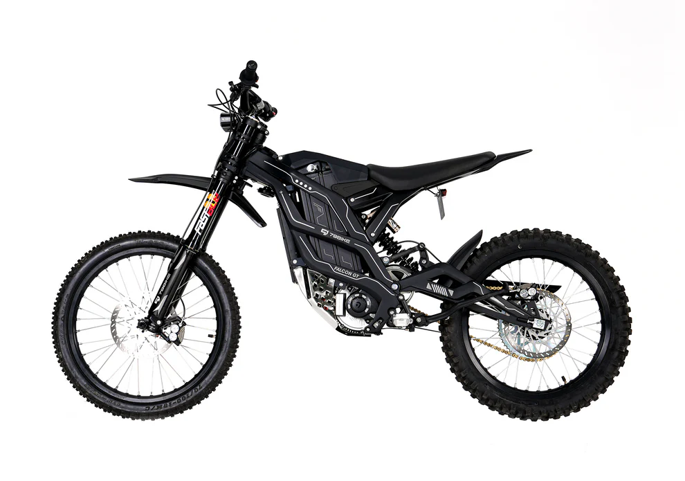 79Bike Falcon Pro Electric Dirt Bike 10KW 72V 75 Mile Range / Off Road Use Only